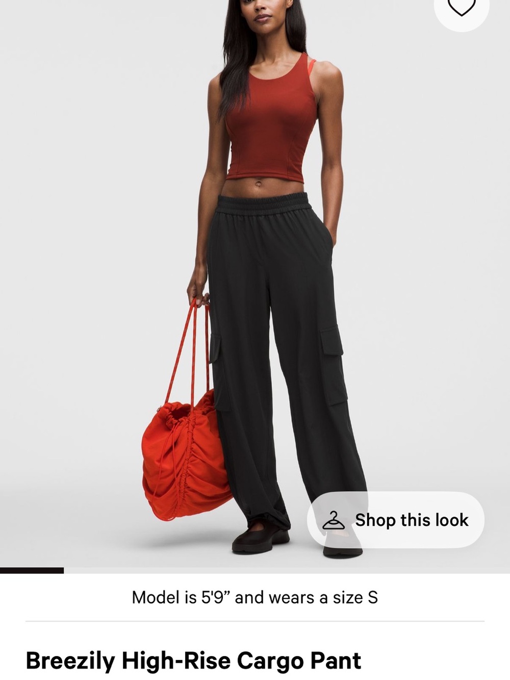 Lululemon Breezily High-Rise Cargo Pant
